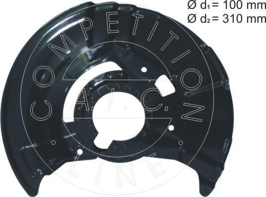 AIC 55978 - Déflecteur, disque de frein autovaste.com