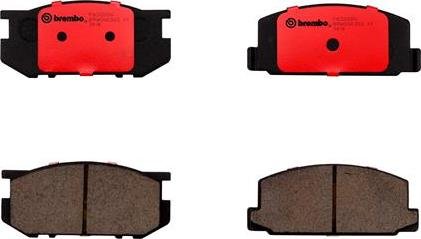 Brembo P83005N - Kit de plaquettes de frein, frein à disque autovaste.com