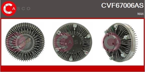 Casco CVF67006AS - Embrayage, ventilateur de radiateur autovaste.com