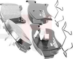 GH GH-412722 - Kit de plaquettes de frein, frein à disque autovaste.com