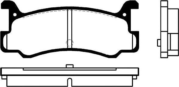 WXQP 40421 - Kit de plaquettes de frein, frein à disque autovaste.com