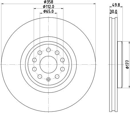 Mintex MDC3043C - Disque de frein autovaste.com
