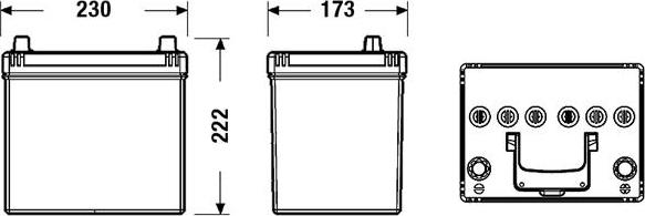 Sonnak SL604 - Batterie de démarrage autovaste.com