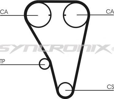 SYNCRONIX SY0803N - Courroie de distribution autovaste.com