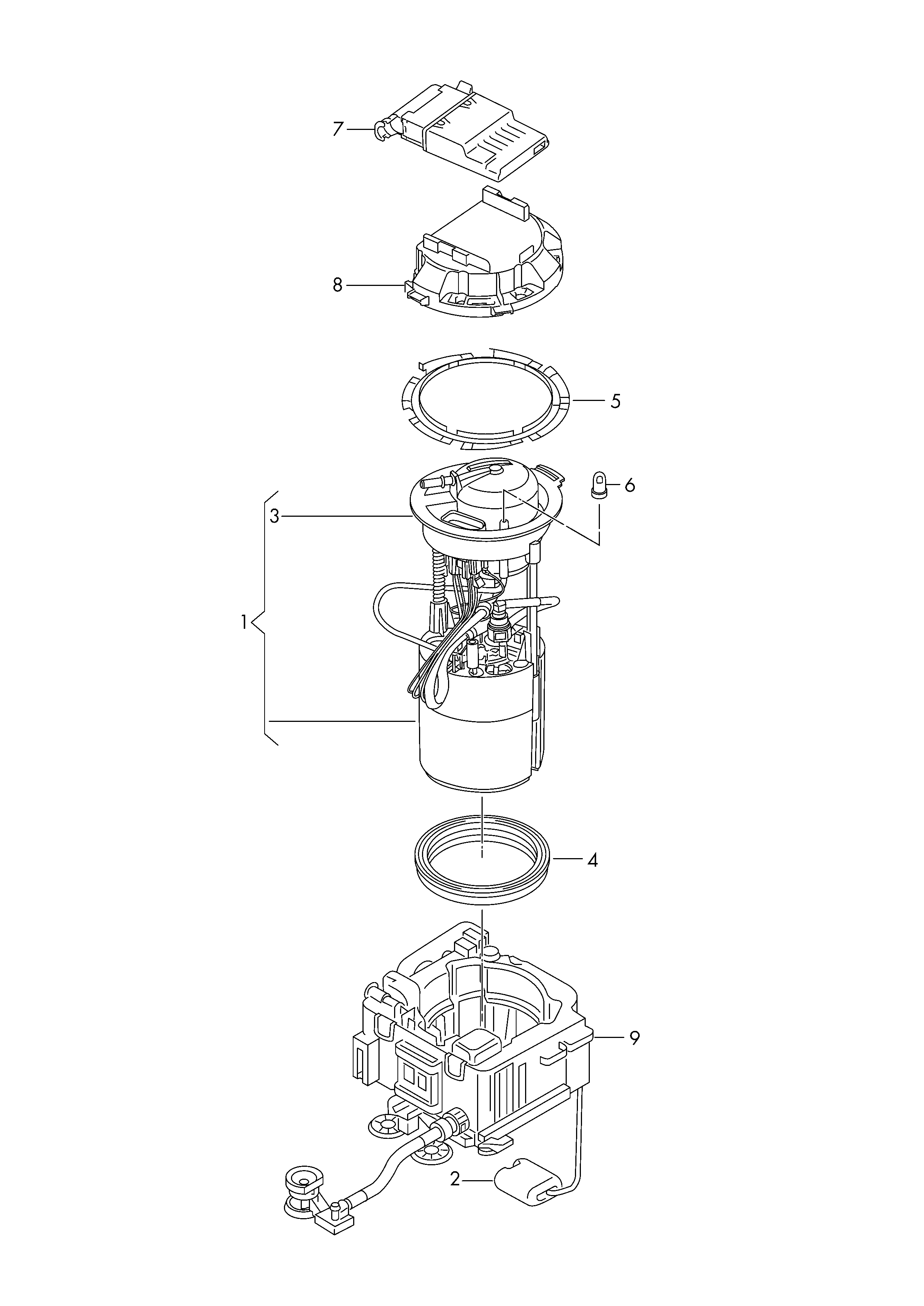 Metzger 2250608 - Dispositif de contrôle, pompe à carburant autovaste.com