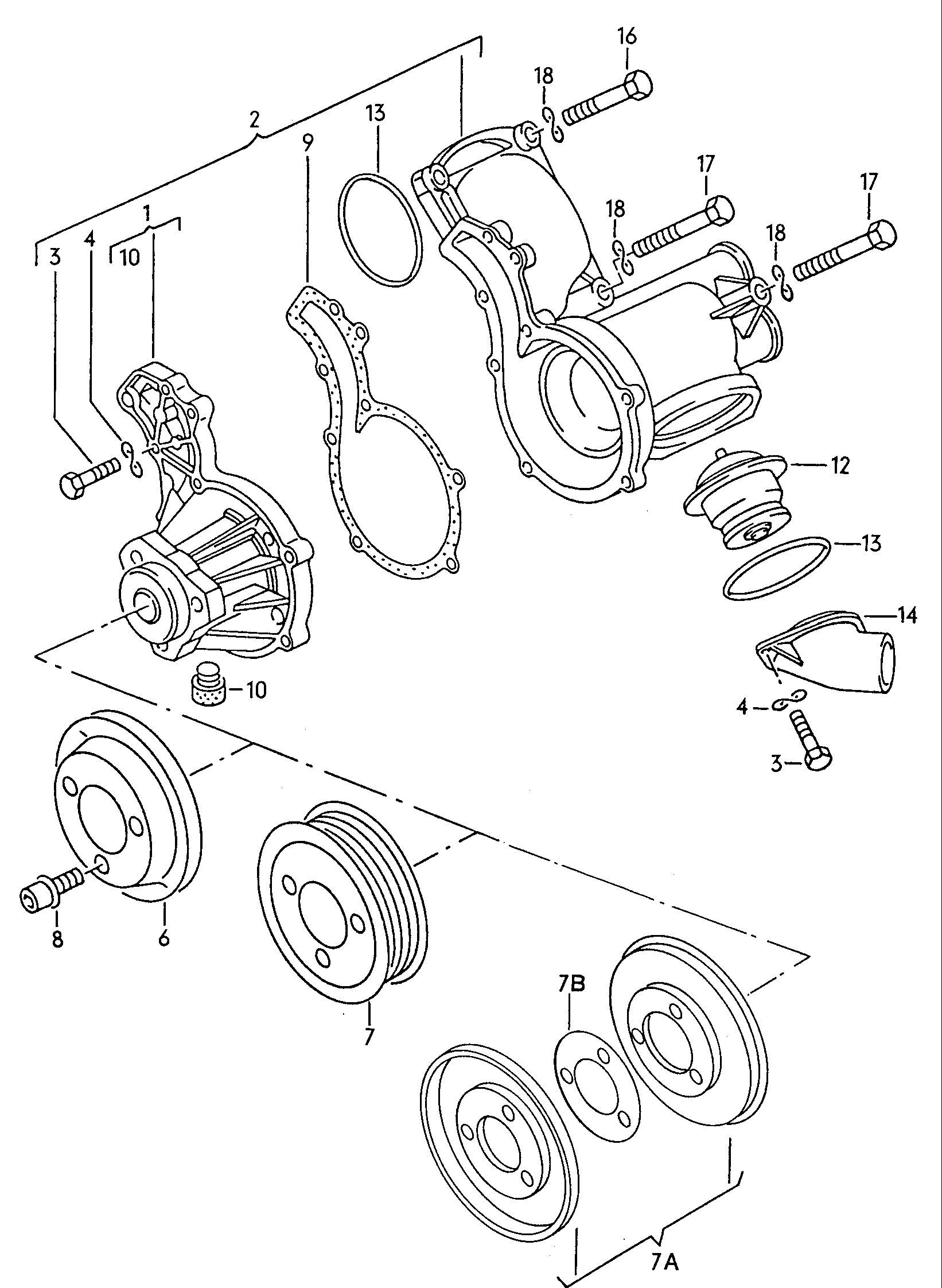 BGA CP2278 - Pompe à eau autovaste.com