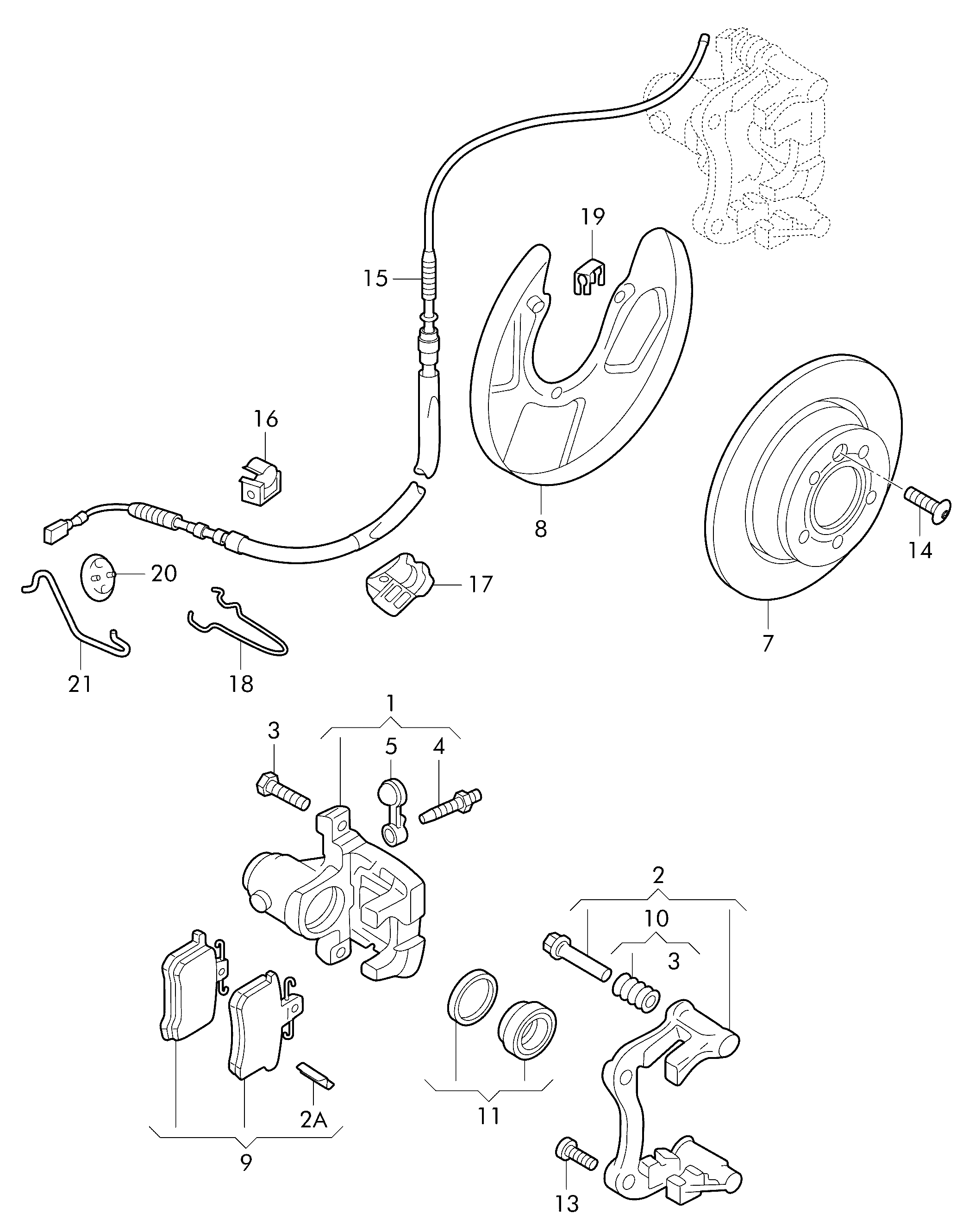 A.B.S. 36623/1 - Kit de plaquettes de frein, frein à disque autovaste.com