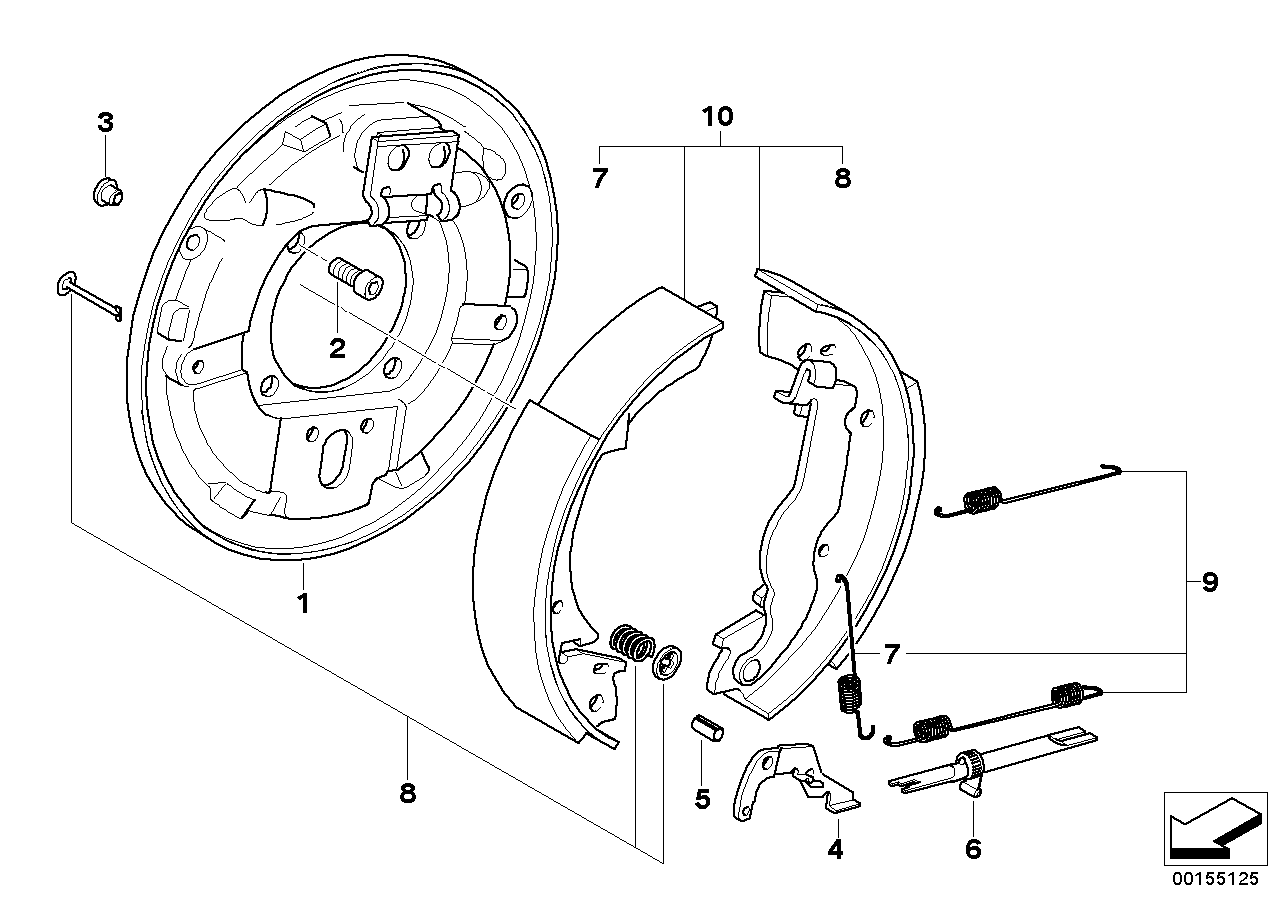 Brake Engineering SH1177 - Jeu de mâchoires de frein autovaste.com