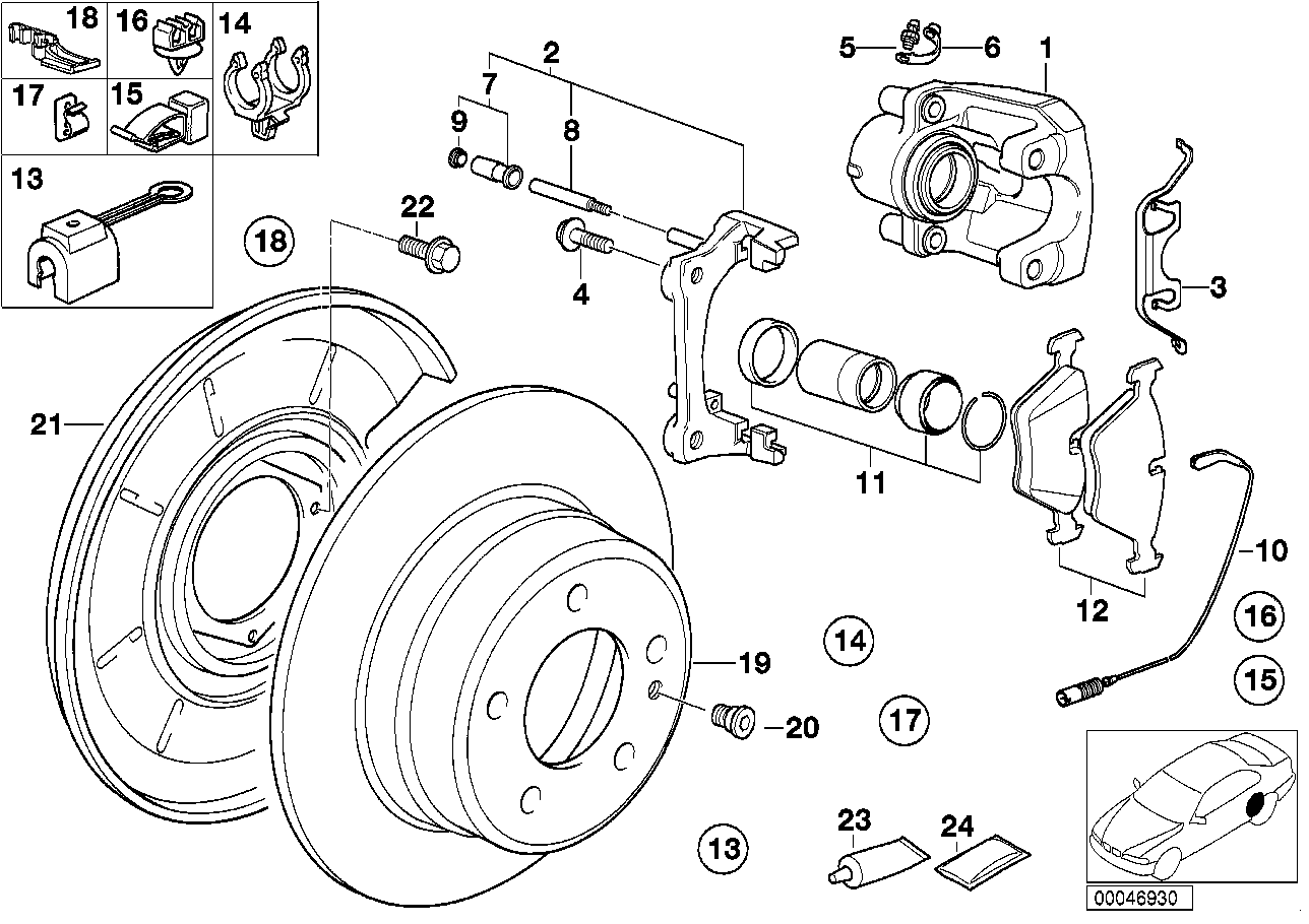 BENDIX Braking BPD1818 - Kit de plaquettes de frein, frein à disque autovaste.com