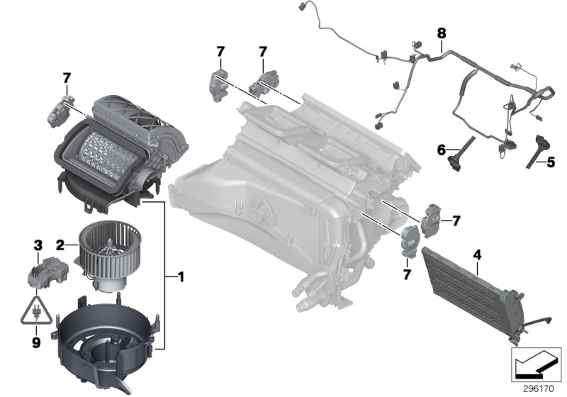 LGK 026083003OEM - Résistance, pulseur d'air habitacle autovaste.com