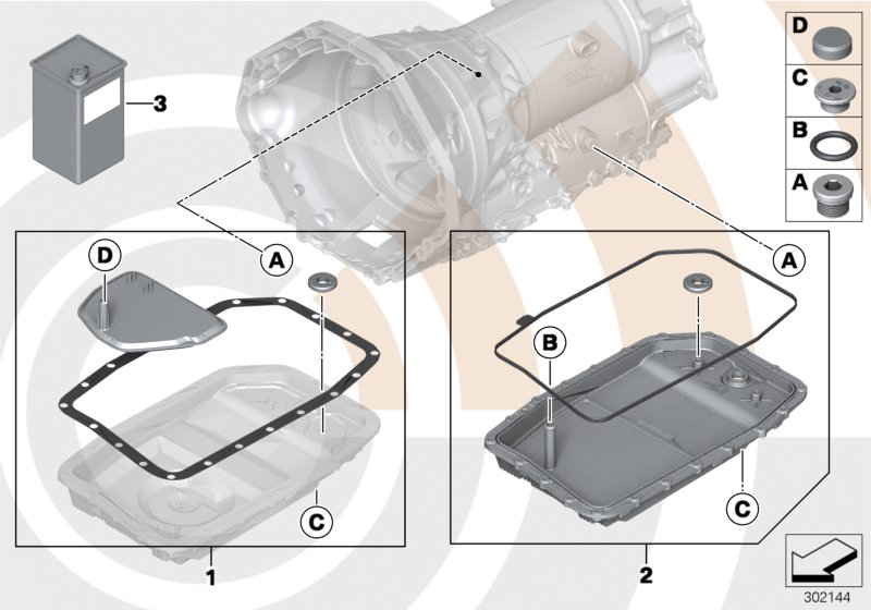 AVS Autoparts TA0709 - Filtre hydraulique, boîte automatique autovaste.com