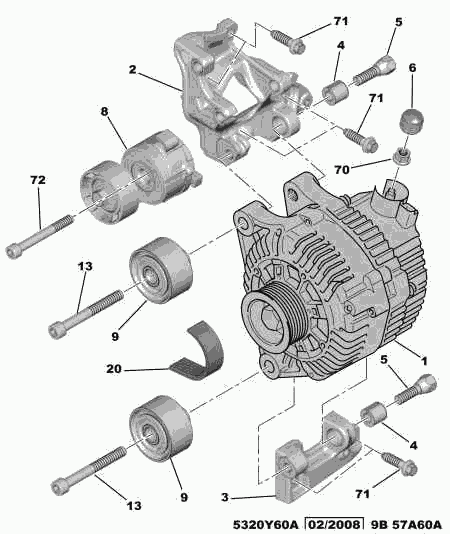 VAG 5750 RX - Courroie trapézoïdale à nervures autovaste.com