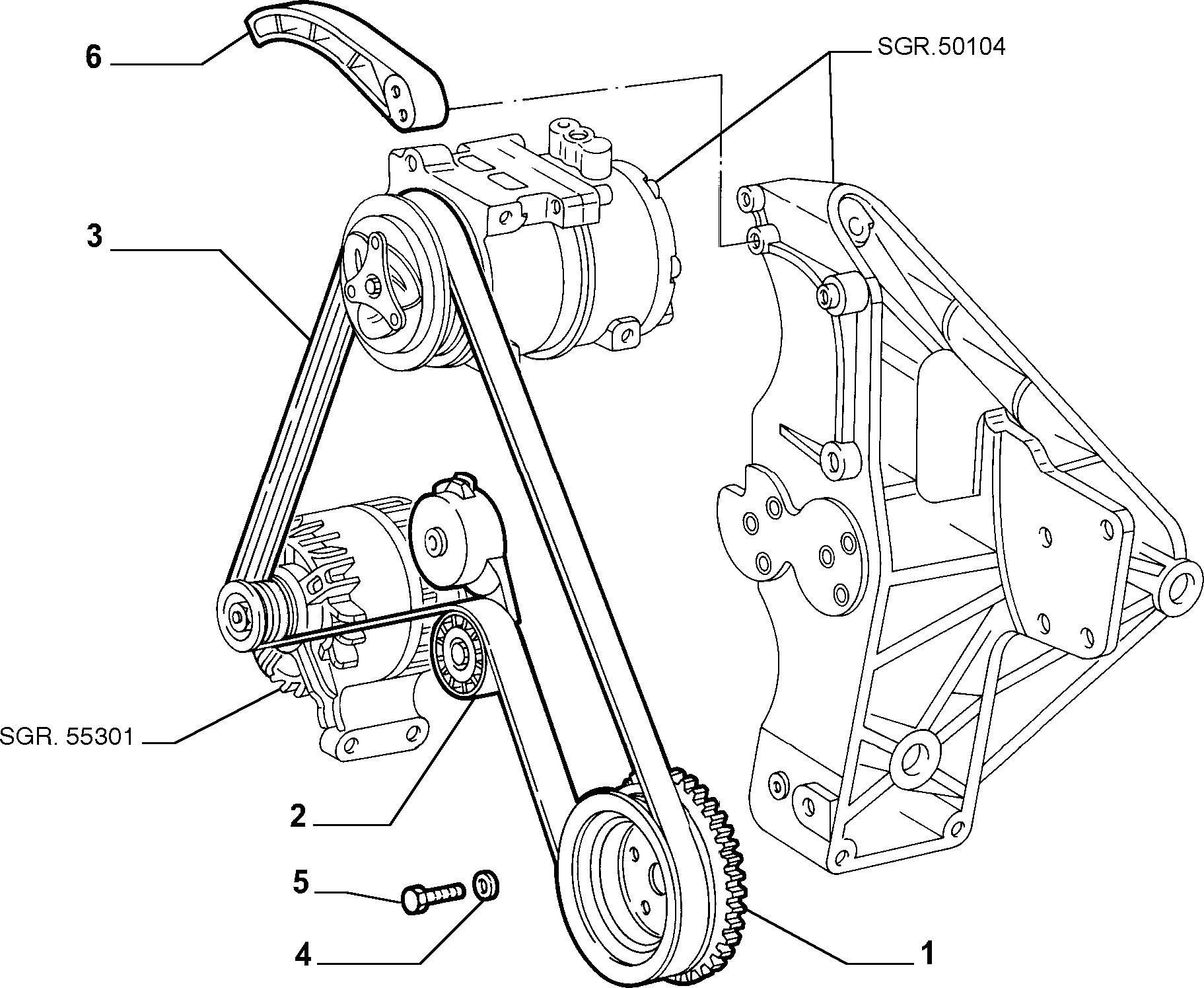 FCA 71753672 - Courroie trapézoïdale à nervures autovaste.com