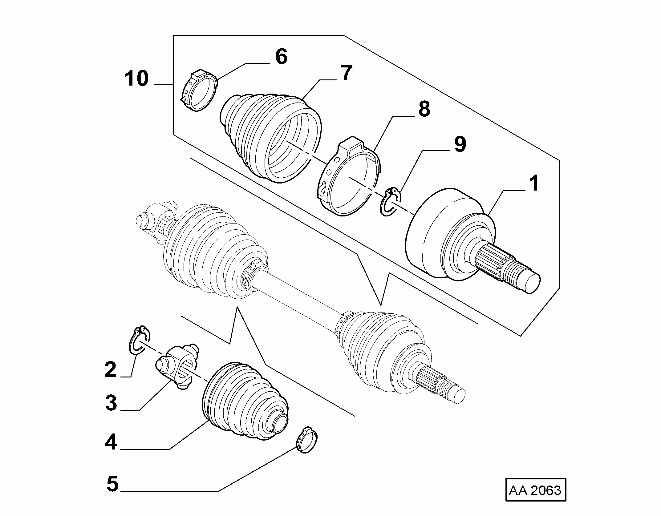 PSA 46308323 - Joint-soufflet, arbre de commande autovaste.com