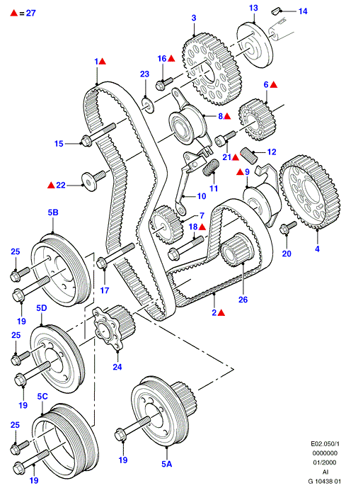 Procodis France KTD5013 - Kit de distribution autovaste.com