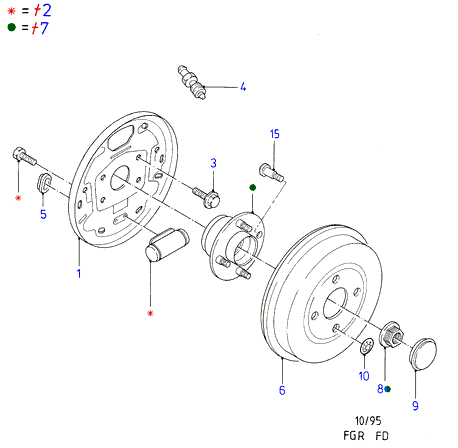 Frenkit 320009 - Kit de réparation, cylindre de roue autovaste.com