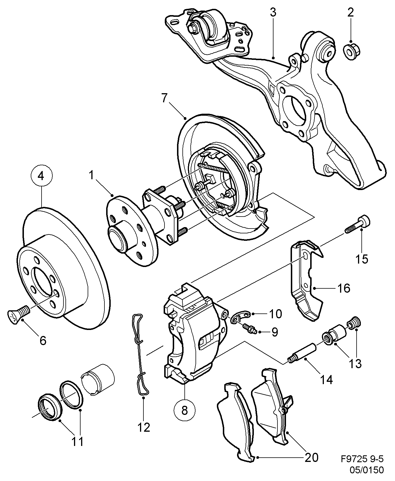 FERRON TOP04020103 - Kit de plaquettes de frein, frein à disque autovaste.com