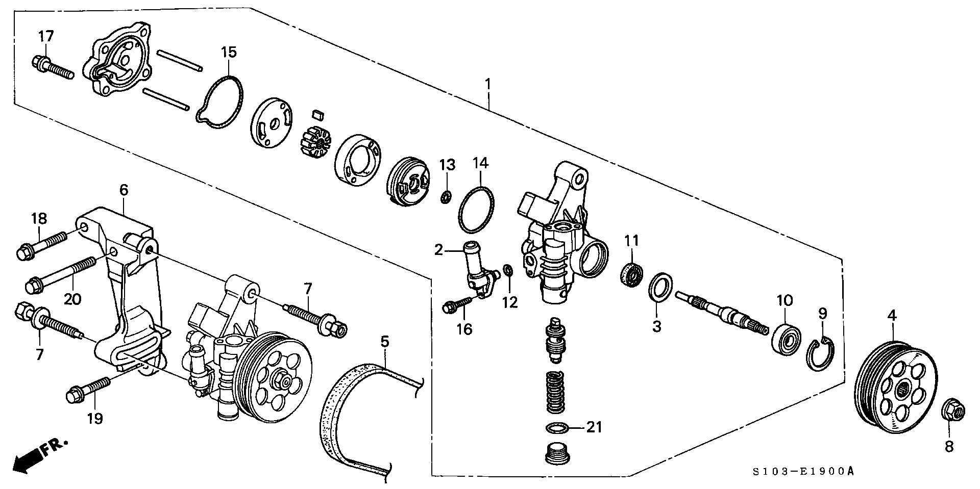 OSSCA 10490 - Courroie trapézoïdale autovaste.com
