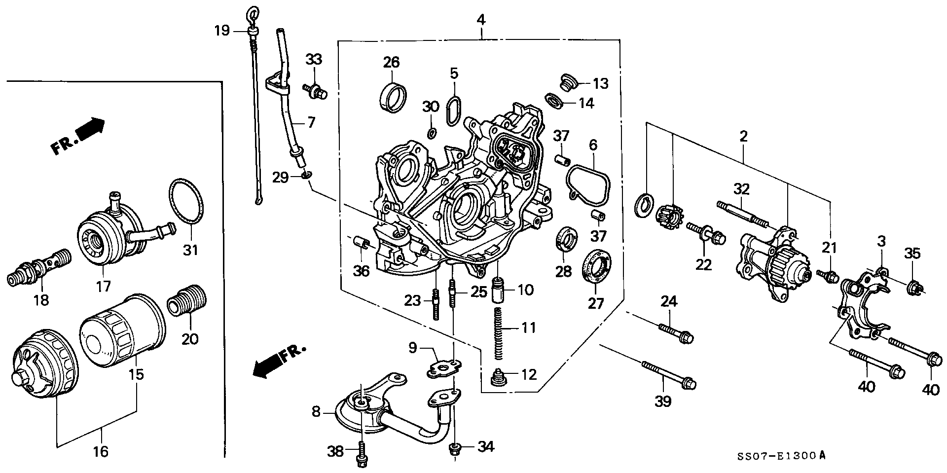 ACURA 15400PR3003 - Filtre à huile autovaste.com