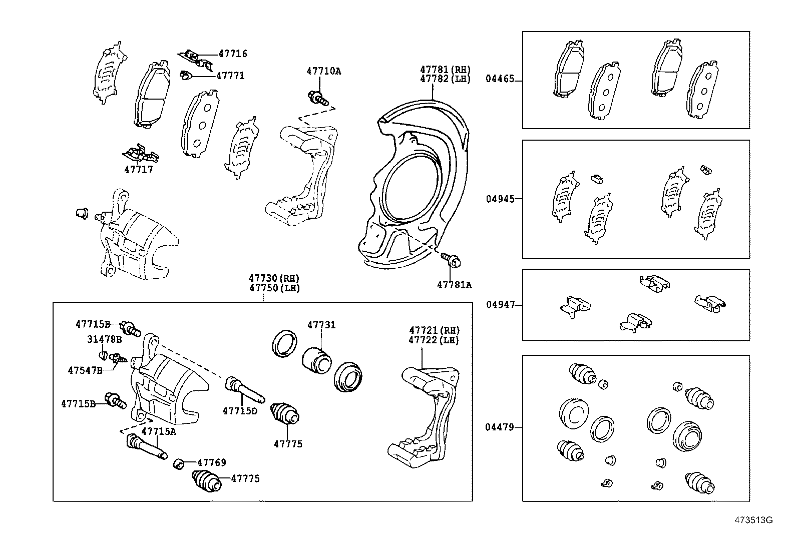 ZENTPARTS Z07536 - Kit de plaquettes de frein, frein à disque autovaste.com
