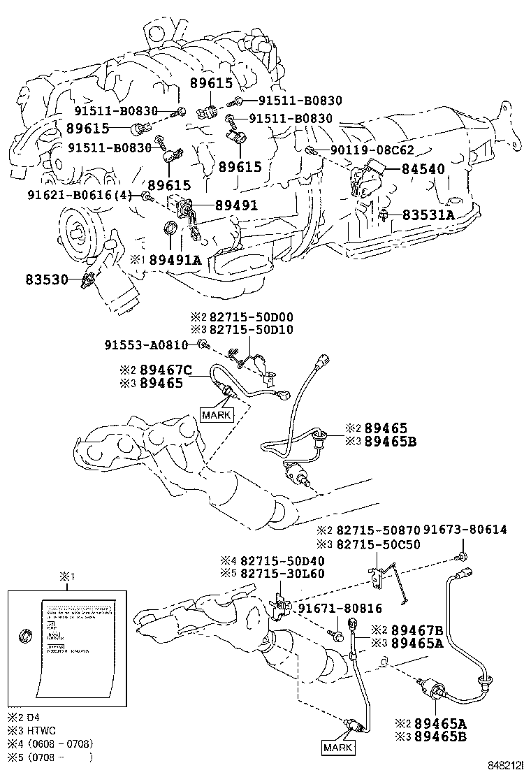 TOYOTA 8946750010 - Sonde lambda autovaste.com