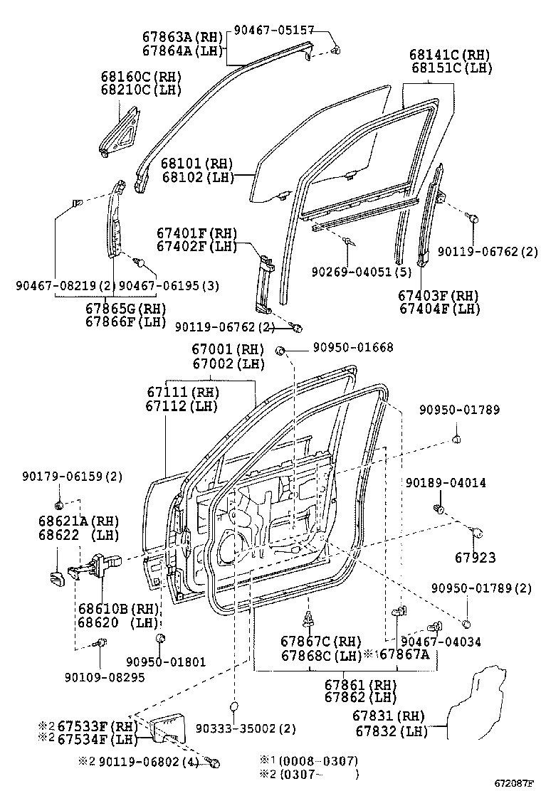 TOYOTA 9046705157 - Ampoule, feu diurne autovaste.com