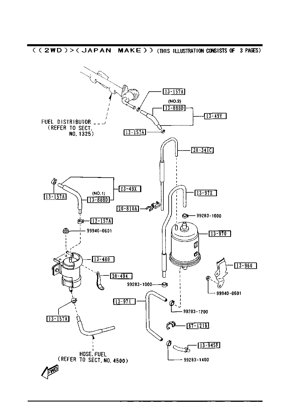 MAZDA K L05-20490-B - Filtre à carburant autovaste.com