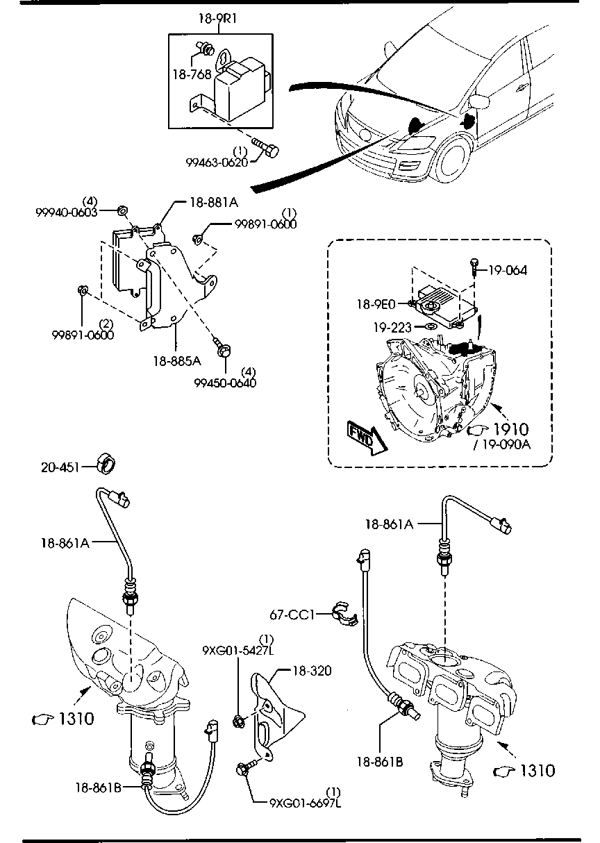 Blue Print ADF127004C - Sonde lambda autovaste.com
