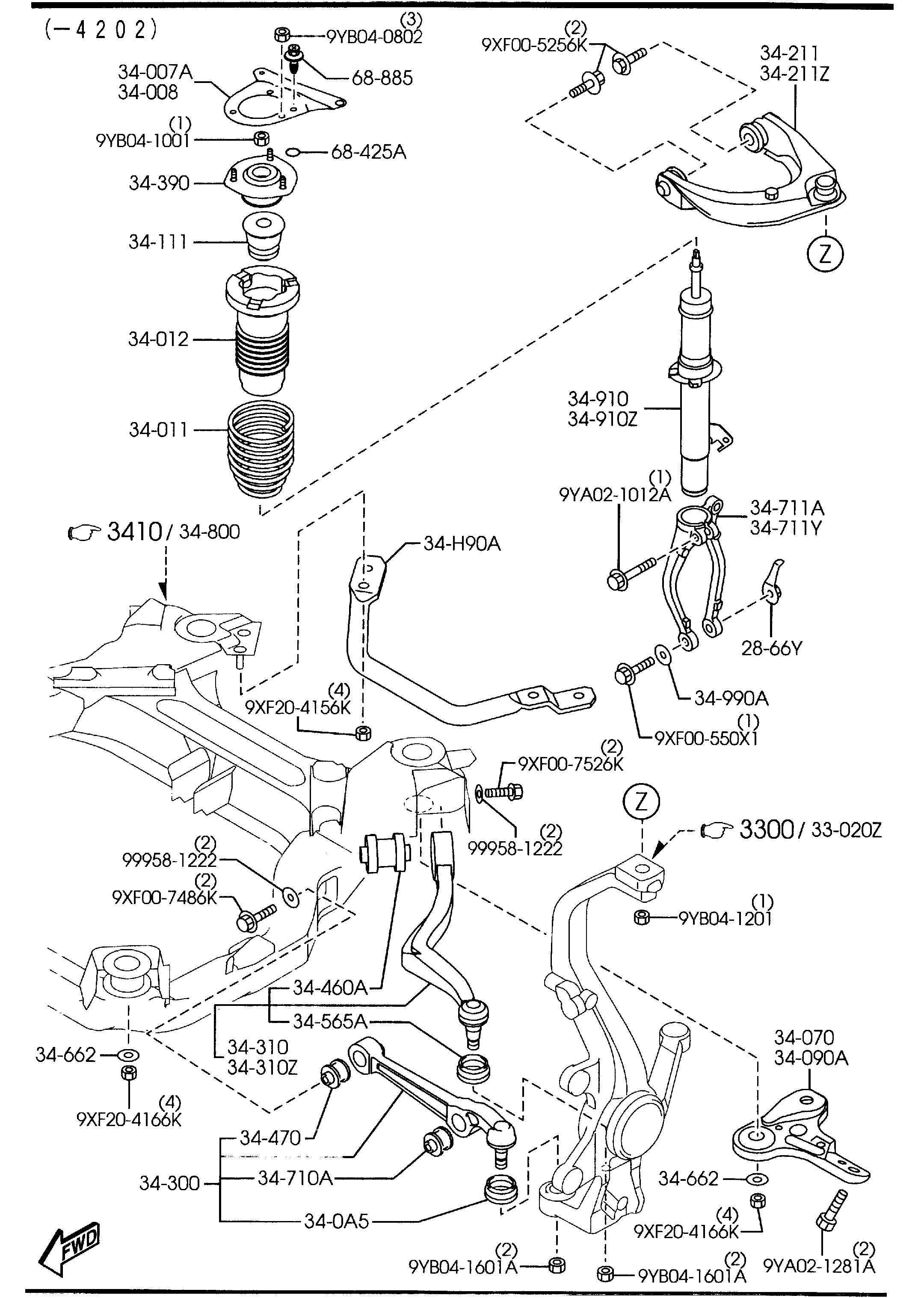 Miles DB47011 - Kit de protection contre la poussière, amortisseur autovaste.com