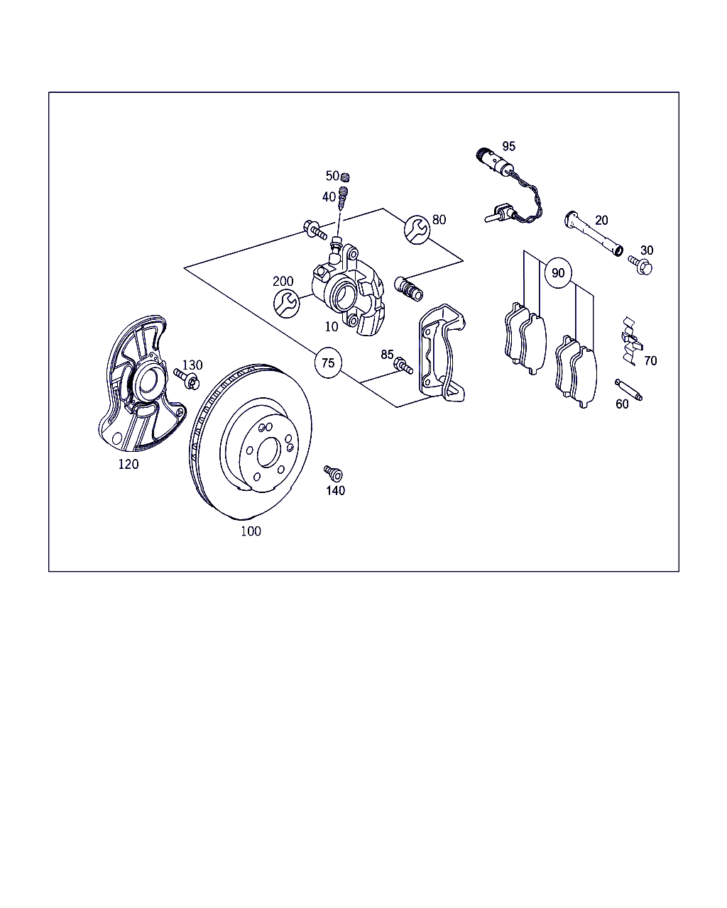 Mercedes-Benz A 203 421 03 12 - Disque de frein autovaste.com