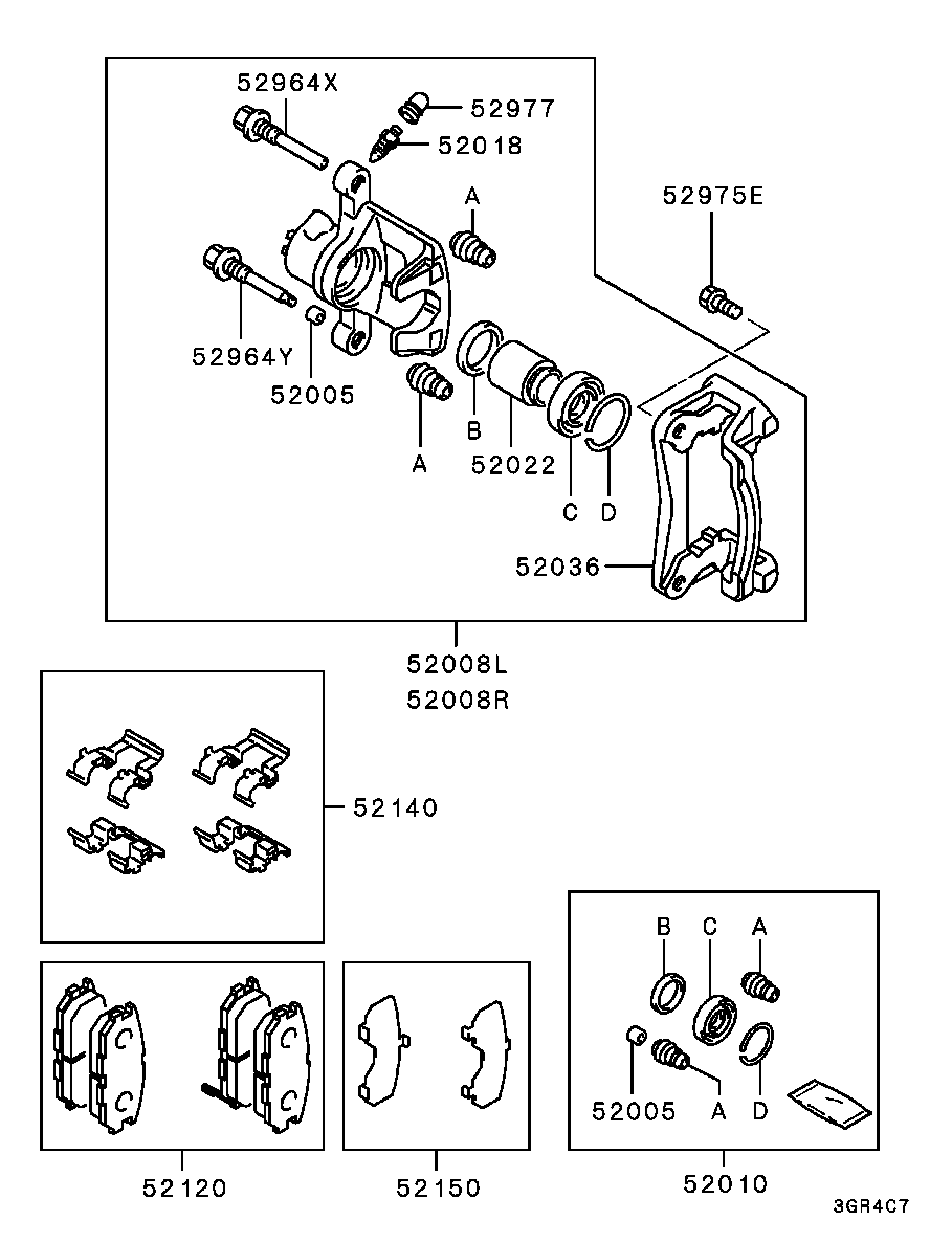 ERT 400475 - Kit de réparation, étrier de frein autovaste.com