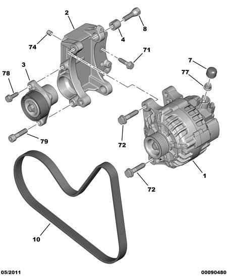 TVR 5705 AW - Alternateur autovaste.com