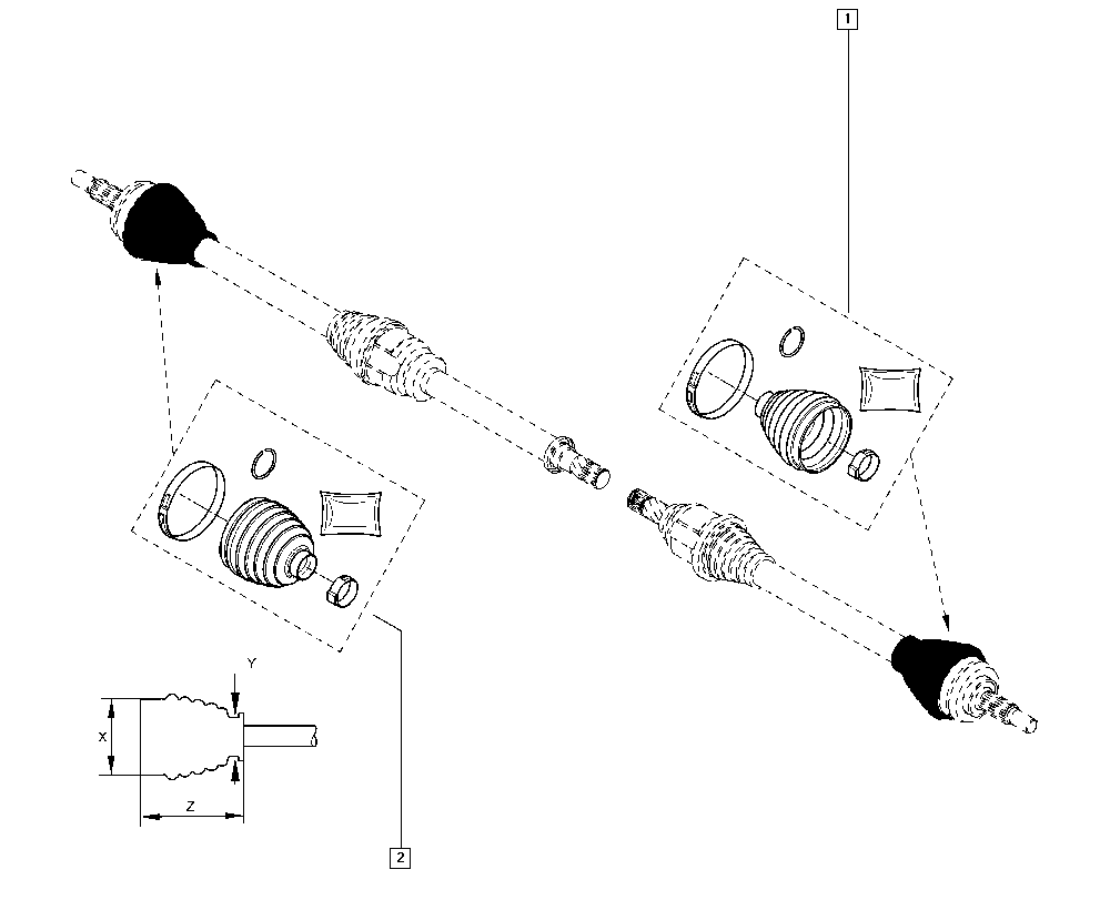Trialli FG 1808 - Joint-soufflet, arbre de commande autovaste.com