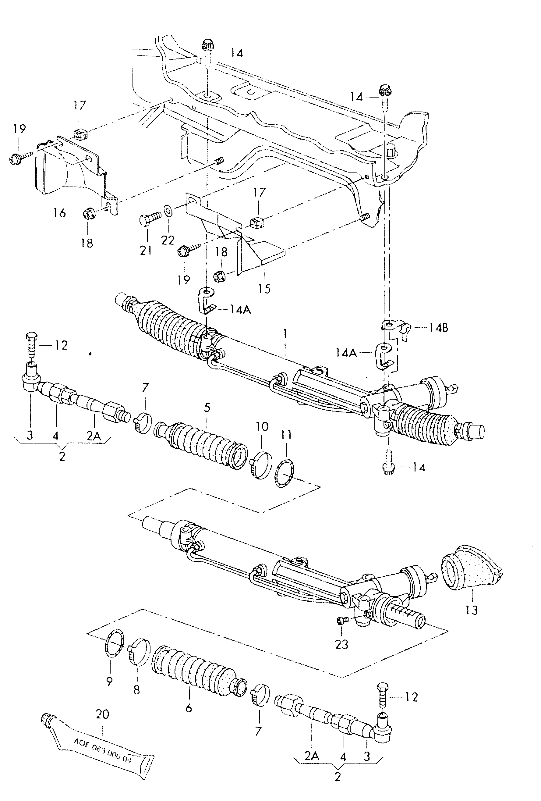 APEC AST6324 - Rotule de barre de connexion autovaste.com