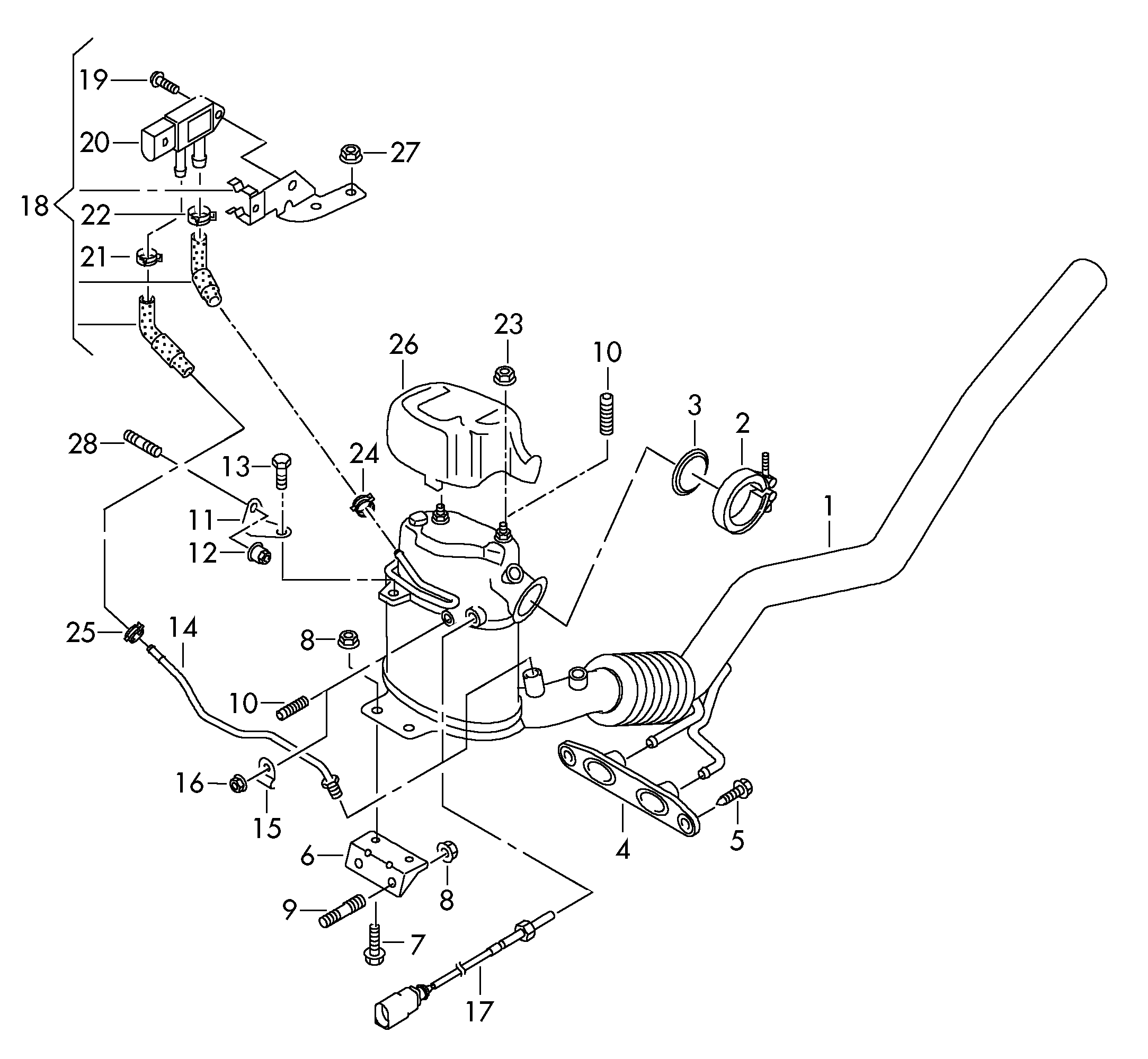EPS 1.993.266 - Capteur, pression des gaz échappement autovaste.com
