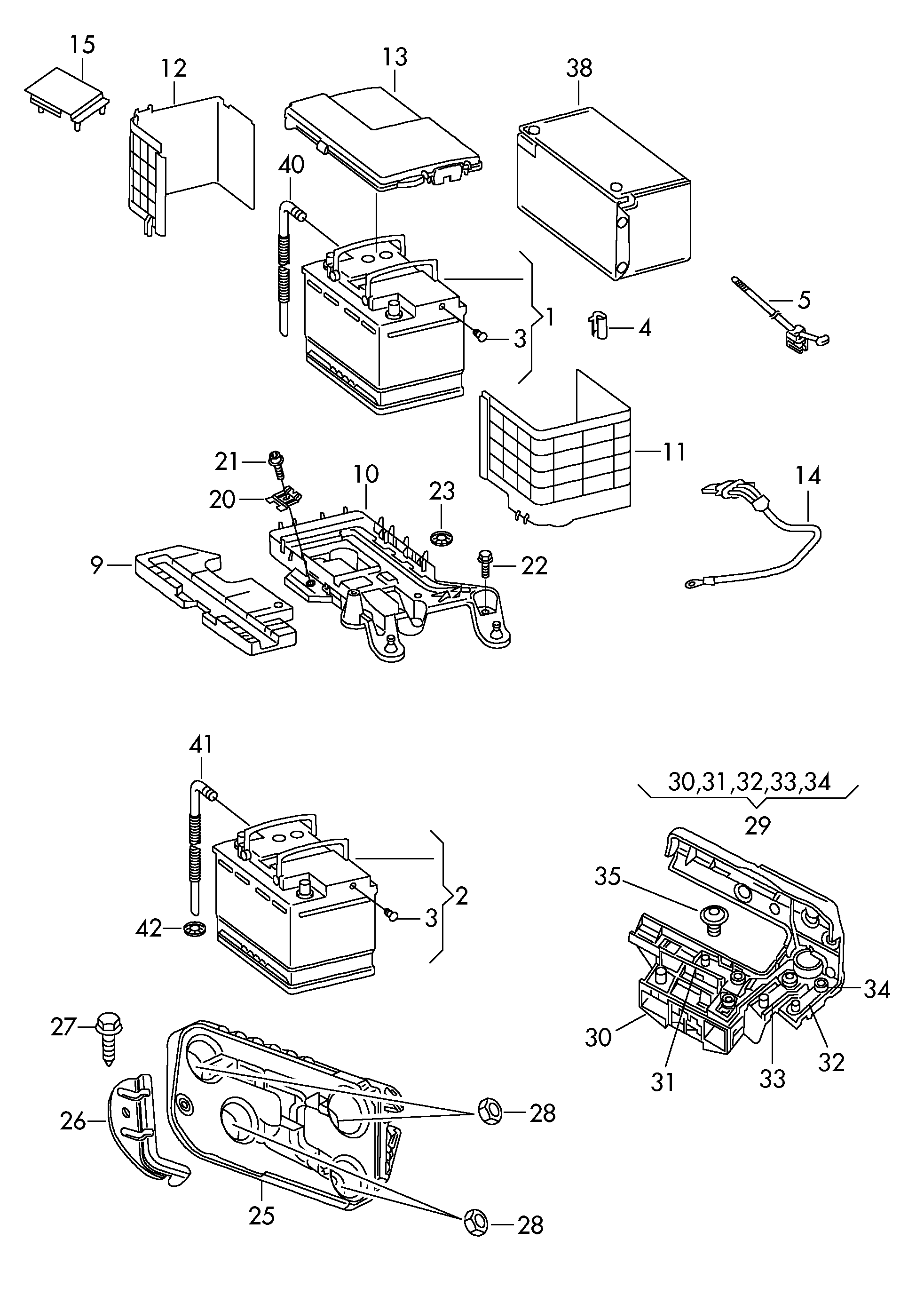 Open Parts BS070L3.00 - Batterie de démarrage autovaste.com