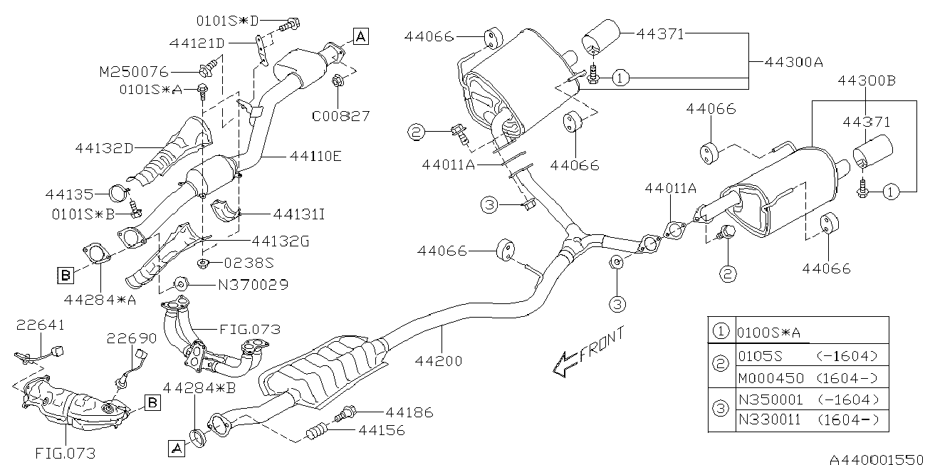 Subaru 22690-AB010 - Sonde lambda autovaste.com