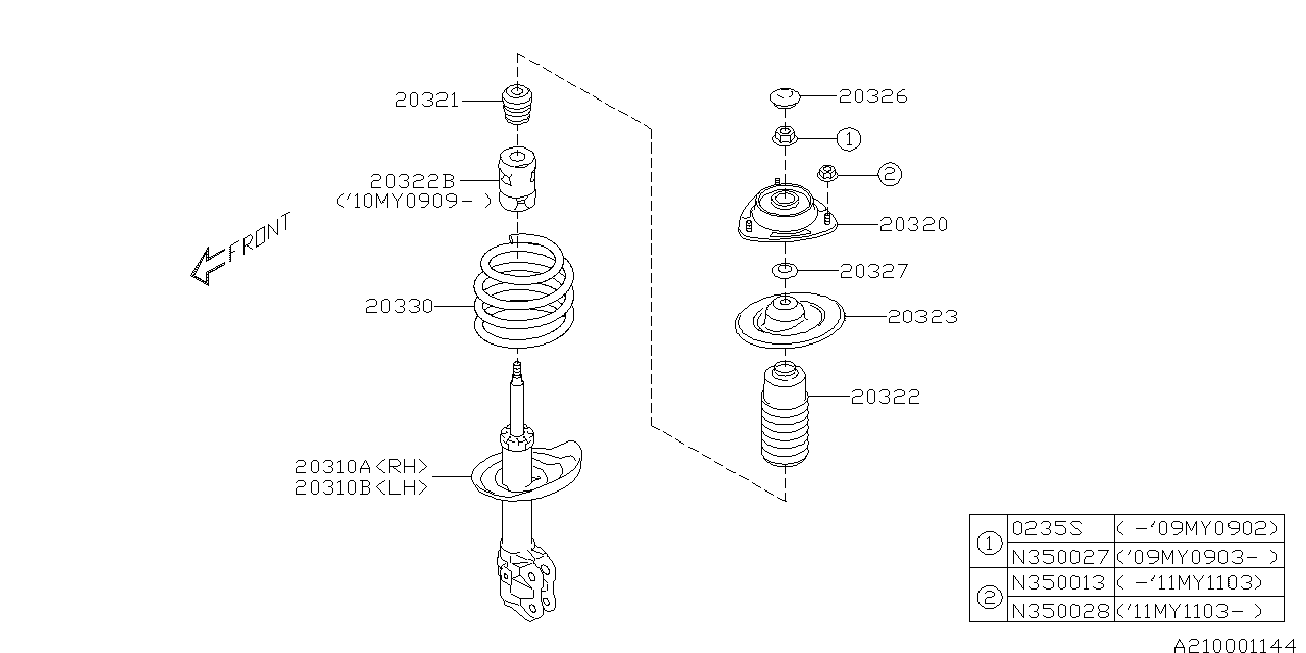 Maxgear 72-5876 - Butée élastique, suspension autovaste.com