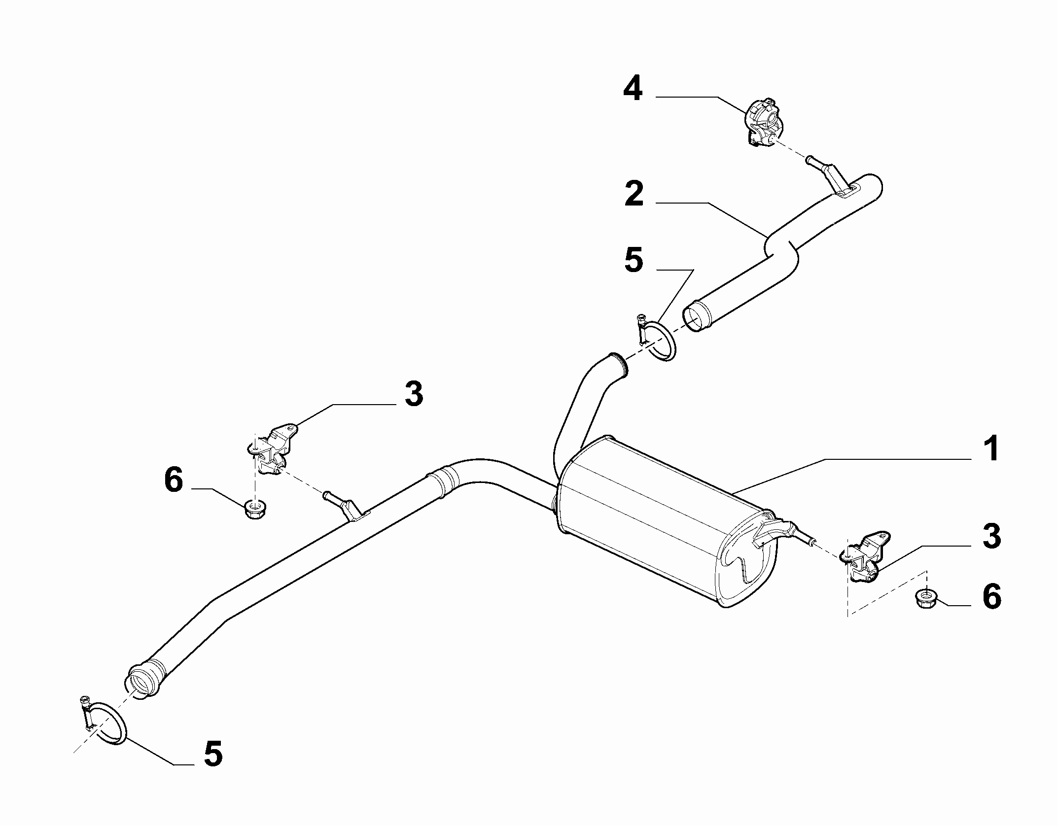 FCA 9401713699 - Raccord de tuyau, système d'échappement autovaste.com