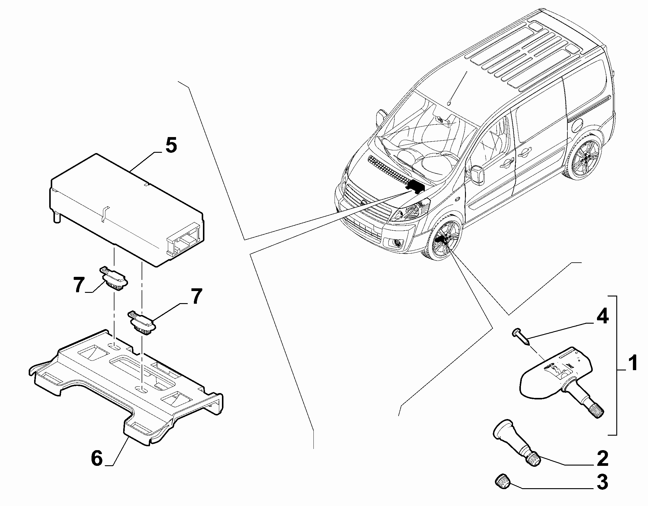 TOYOTA 9808859080 - Capteur de roue, syst. de contrôle de pression des pneus autovaste.com
