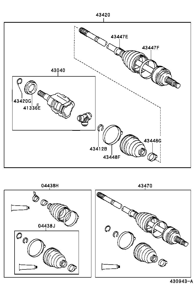 Multiparts 21-990564 - Joint-soufflet, arbre de commande autovaste.com