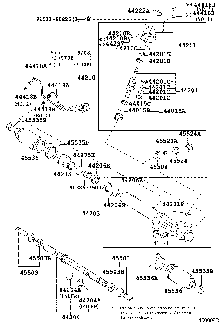 TOYOTA 45535-35030 - Joint-soufflet, direction autovaste.com
