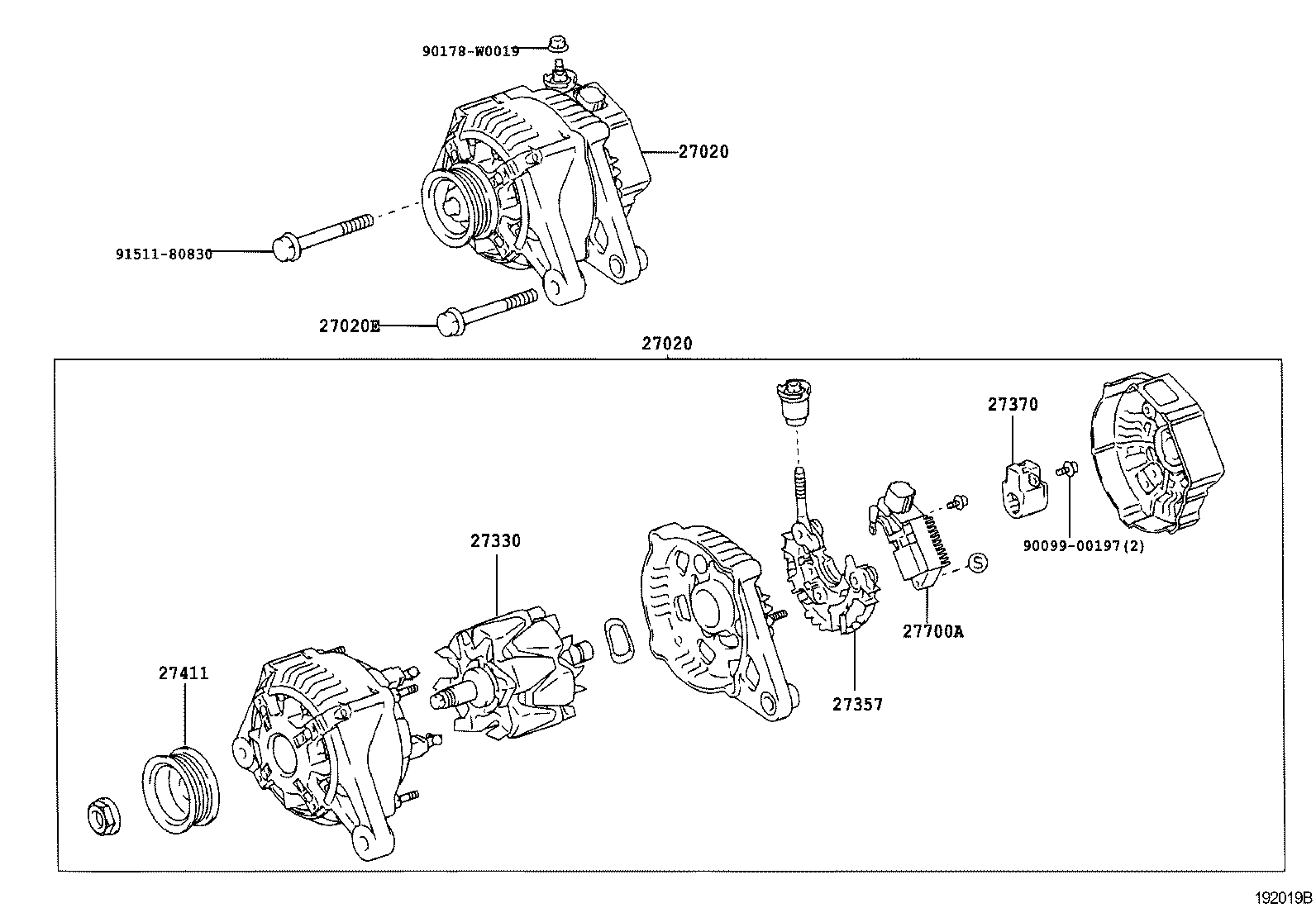 Denso DAN1021 - Alternateur autovaste.com