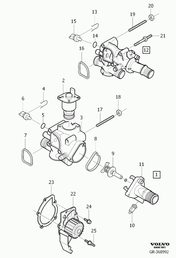 Open Parts ECT1010.00 - Sonde de température, liquide de refroidissement autovaste.com