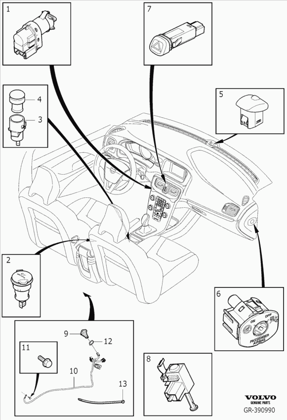 Storm STO373485 - Interrupteur des feux de freins autovaste.com