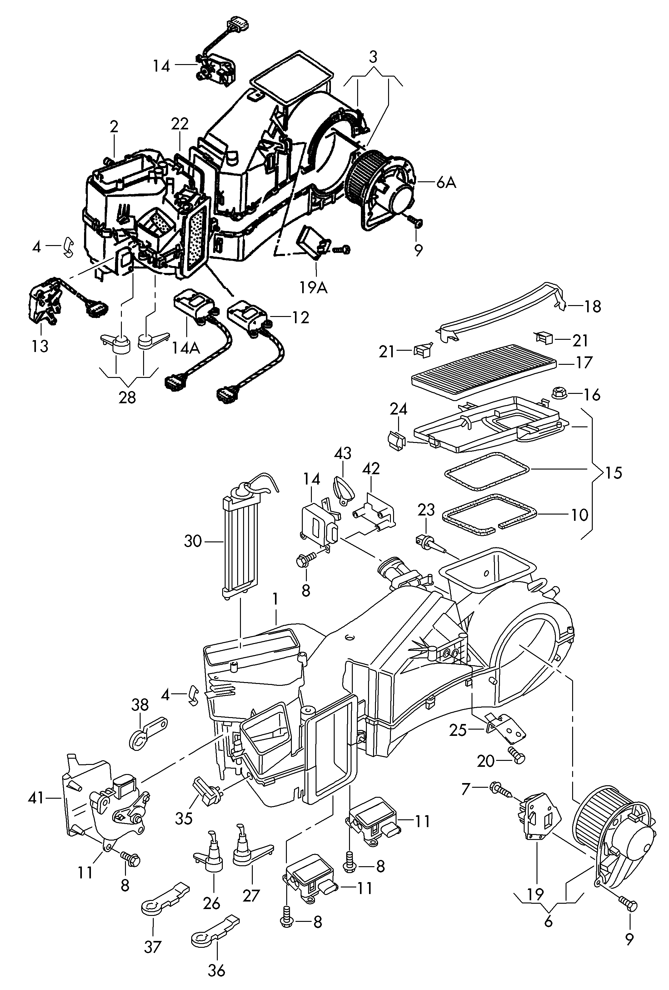 VAG 3B0819817 - Filtre à carburant autovaste.com