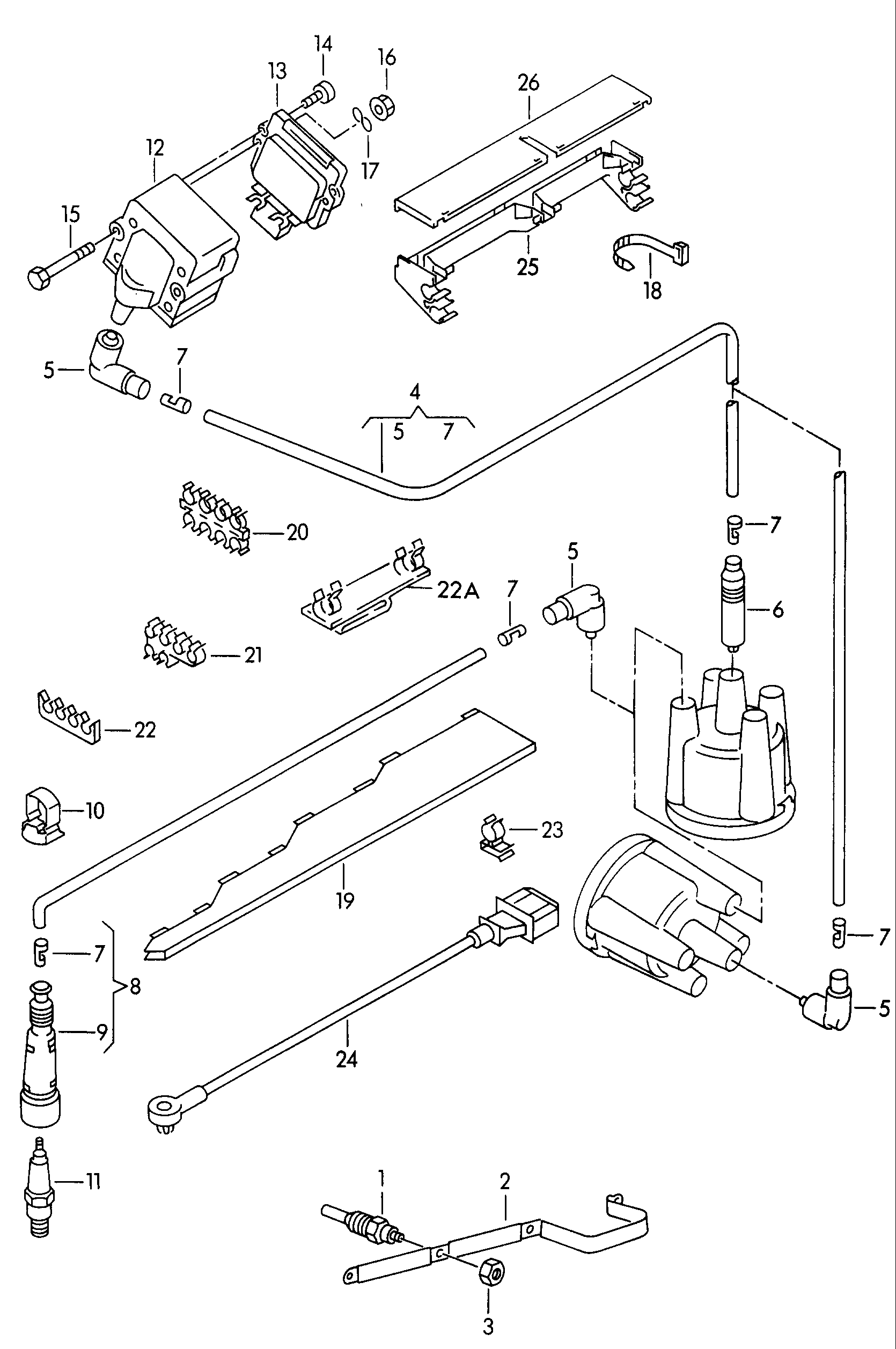 VAG 101000045AA - Bougie d'allumage autovaste.com