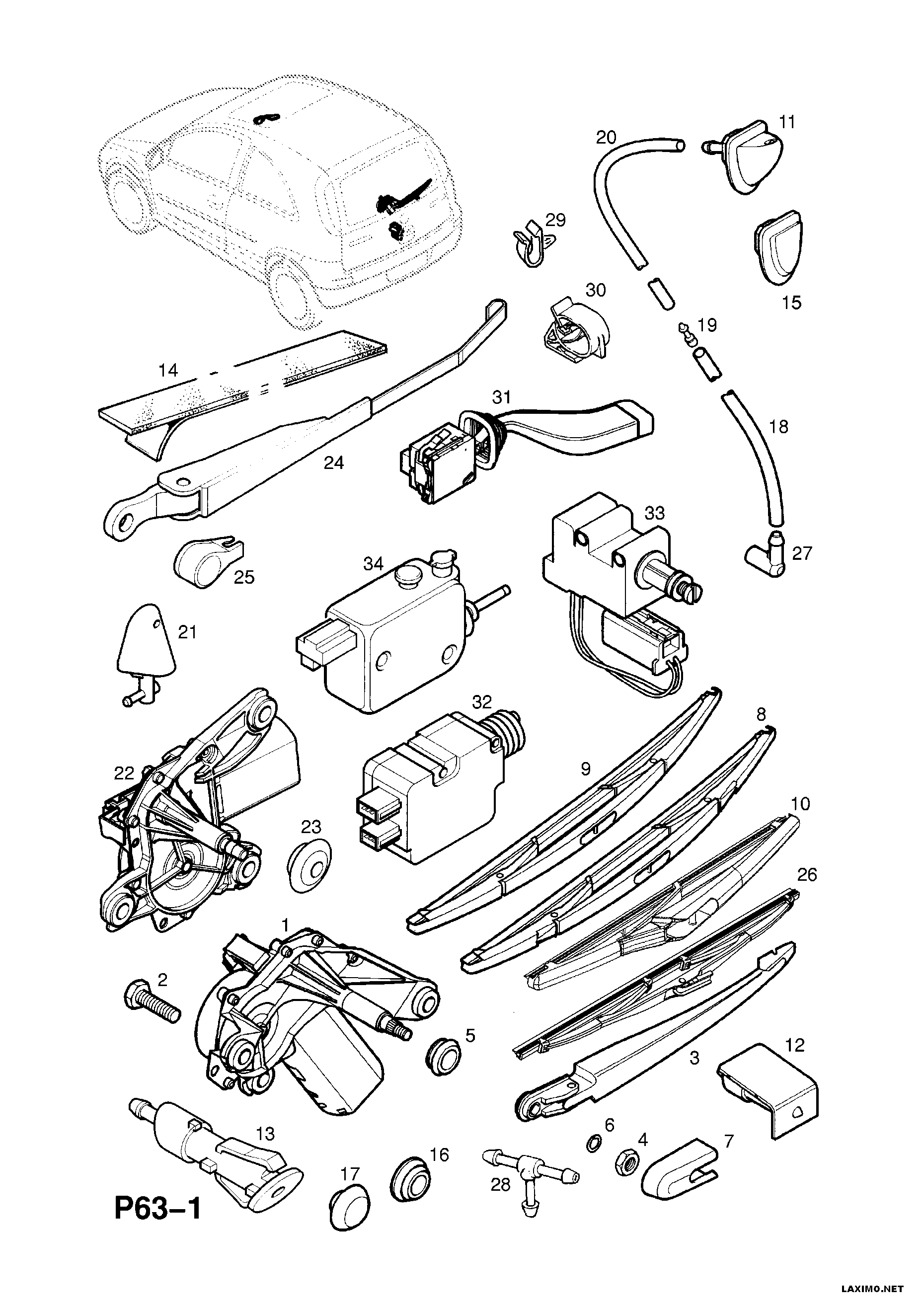 PSA 1 273 848 - Balai d'essuie-glace autovaste.com