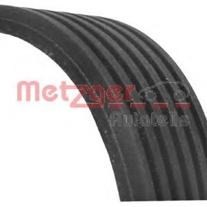 Courroie trapézoïdale à nervures (6PK1750 - METZGER)