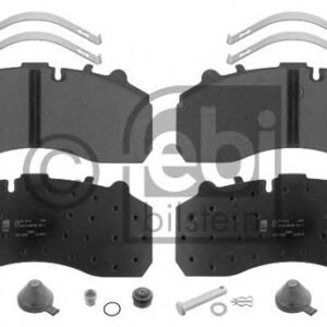 Kit de plaquettes de frein, frein à disque (16665 - FEBI)